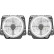 Headlight set 2211381 Diederichs