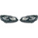 Headlight set 2215585 Diederichs