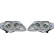 Headlight set 2247380 Diederichs