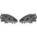Headlight set 3457386 Diederichs