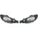 Headlight set 4225180 Diederichs