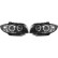 Headlight set BMW E87 H7/H7 with ring 1280580 Diederichs