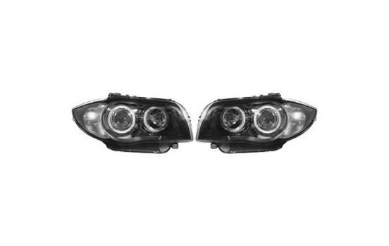 Headlight set BMW E87 H7/H7 with ring 1280580 Diederichs