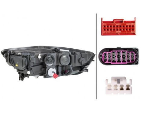 Headlight Set SET_0342984H Hella, Image 4