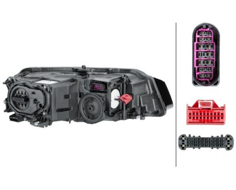 Headlight Set SET_0354986H Hella, Image 3