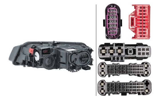 Headlight Set SET_0354988H Hella, Image 5