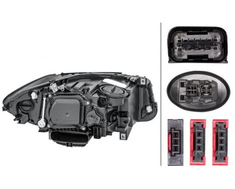 Headlight Set SET_0619984H Hella, Image 3
