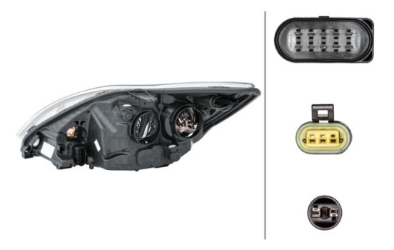 Headlight Set SET_1866984N Hella, Image 5