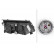 Headlight Set SET_1AF 007 620-051 Hella, Thumbnail 4