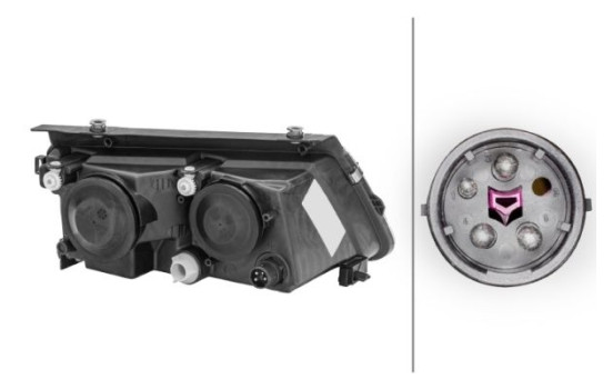Headlight Set SET_1AF 007 620-051 Hella, Image 4