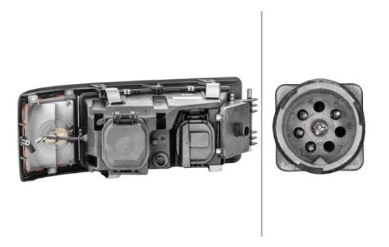 Headlight Set SET_1D3 009 027-011 Hella, Image 3