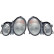 Headlight Set SET_1D9 007 450-131 Hella