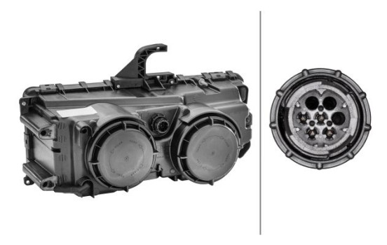 Headlight Set SET_1DB 247 011-011 Hella, Image 5