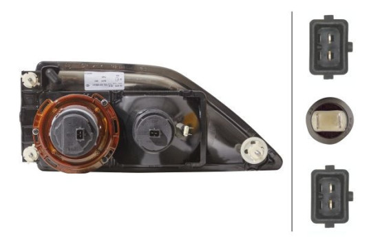 Headlight Set SET_1DL 007 859-011 Hella, Image 3