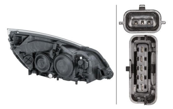 Headlight Set SET_1EB 008 453-091 Hella, Image 4