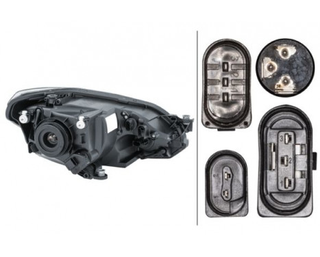 Headlight Set SET_1EJ 010 670-011 Hella, Image 7
