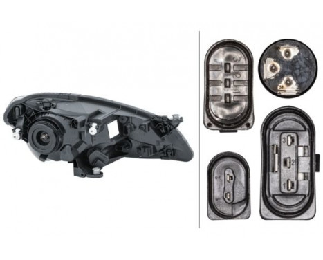 Headlight Set SET_1EJ 010 671-011 Hella, Image 4