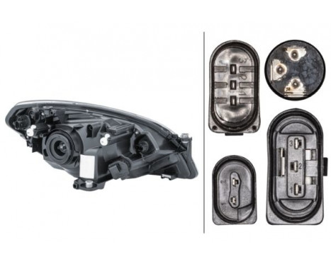 Headlight Set SET_1EJ 010 672-011 Hella, Image 4