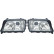 Headlight Set SET_1EL 007 270-151 Hella