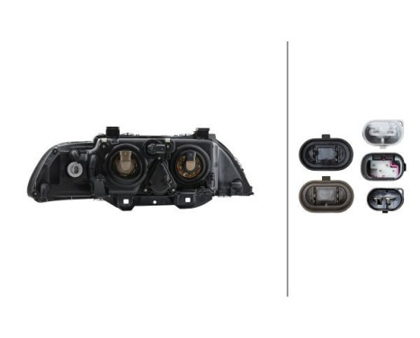 Headlight Set SET_1EL 008 053-511 Hella, Image 4