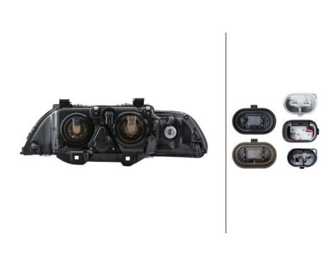 Headlight Set SET_1EL 008 053-511 Hella, Image 7