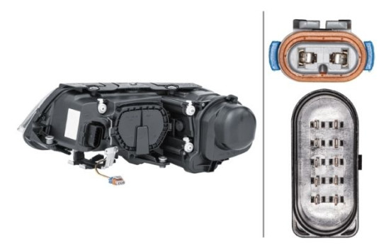 Headlight Set SET_1EL 008 340-071 Hella, Image 7