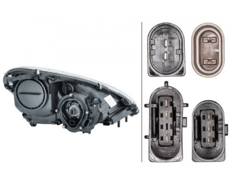 Headlight Set SET_1EL 008 361-611 Hella, Image 4