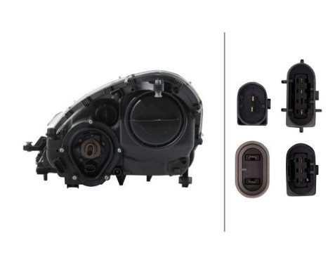 Headlight Set SET_1EL 008 361-611 Hella, Image 7