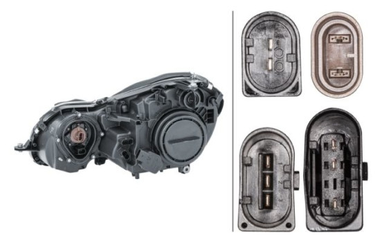 Headlight Set SET_1EL 008 369-071 Hella, Image 7