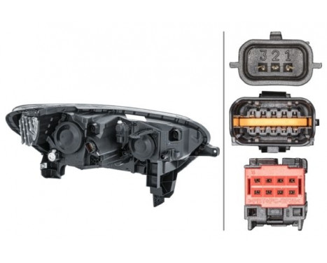 Headlight Set SET_1EL 011 770-851 Hella, Image 3
