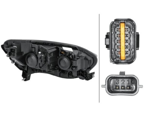 Headlight Set SET_1EL 012 293-411 Hella, Image 3