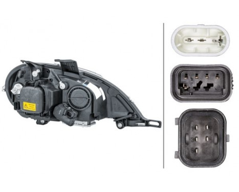 Headlight Set SET_1EL 223 151-191 Hella, Image 4