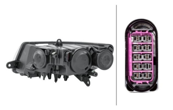 Headlight Set SET_1EL 247 047-251 Hella, Image 7