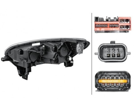 Headlight Set SET_1EX 011 770-451 Hella, Image 5