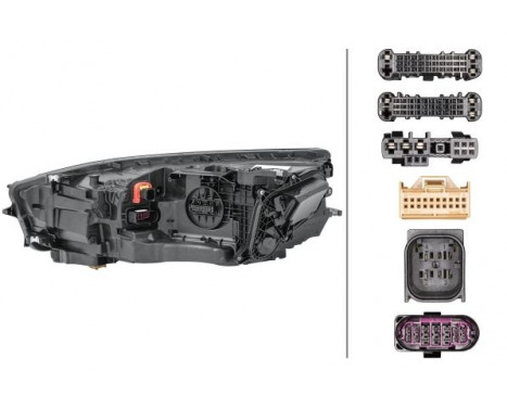 Headlight Set SET_1EX 011 869-411 Hella, Image 5