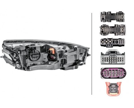 Headlight Set SET_1EX 011 869-411 Hella, Image 3