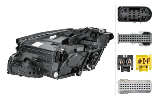 Headlight Set SET_1EX 012 076-671 Hella, Image 5