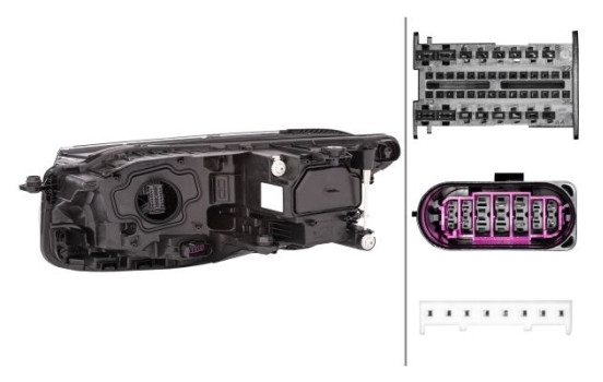 Headlight Set SET_1EX 013 143-211 Hella, Image 5