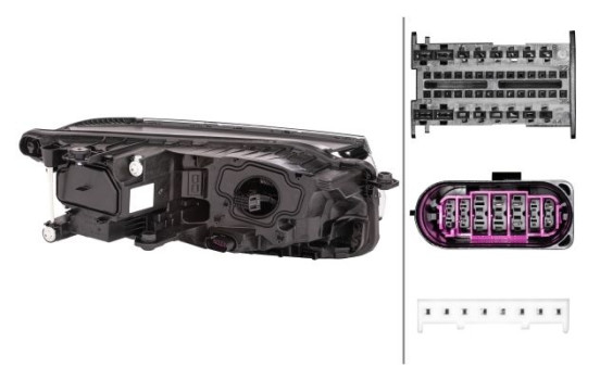 Headlight Set SET_1EX 013 143-211 Hella, Image 3