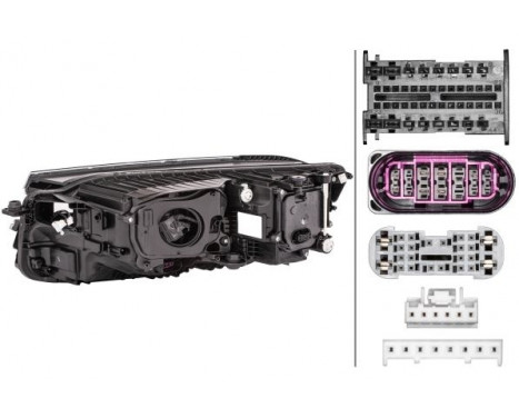 Headlight Set SET_1EX 013 143-271 Hella, Image 5