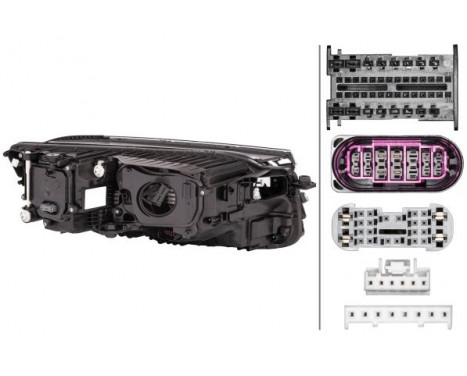 Headlight Set SET_1EX 013 143-271 Hella, Image 3