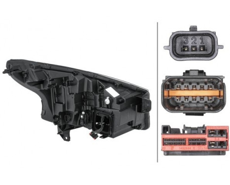 Headlight Set SET_1EX 014 031-091 Hella, Image 3