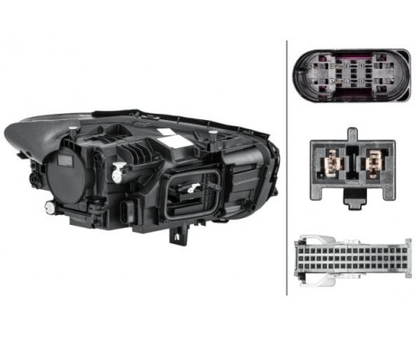 Headlight Set SET_1EX 014 993-551 Hella, Image 3