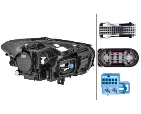 Headlight Set SET_1EX 014 993-651 Hella, Image 3
