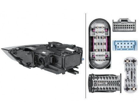 Headlight Set SET_1EX 354 840-071 Hella, Image 5