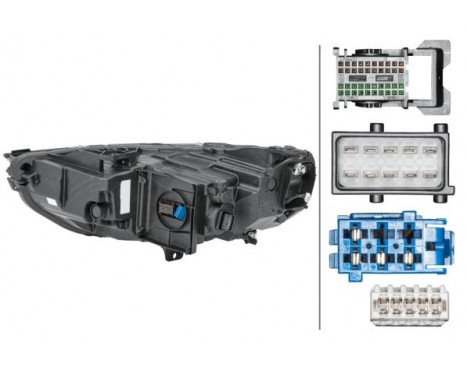 Headlight Set SET_1EX 354 869-111 Hella, Image 5