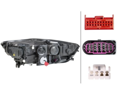 Headlight set SET_1LL 011 150-371 Hella, Image 3