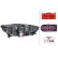 Headlight set SET_1LL 011 150-371 Hella, Thumbnail 3