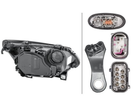 Headlight set SET_1LL 163 081-001 Hella, Image 3