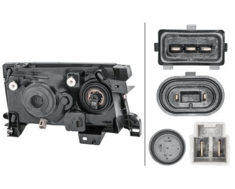 Headlight Set SET_3374964H Hella, Image 4